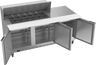 Beverage-Air - 72" Mega Top Sandwich Prep Table w/ 3 Doors - SPE72HC-18M