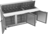 Beverage-Air - 72" Mega Top Sandwich Prep Table w/ 3 Doors - SPE72HC-30M