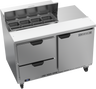 Beverage-Air - 48" Sandwich Prep Table w/ 2 Drawers & 1 Door - SPED48HC-08-2