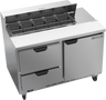 Beverage-Air - 48" Sandwich Prep Table w/ 2 Drawers & 1 Door - SPED48HC-10-2