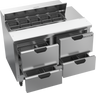 Beverage-Air - 48" Sandwich Prep Table w/ 4 Drawers - SPED48HC-10-4