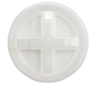 G.E.T - Eco-Takeouts 6.5" Clear Polypropylene Lid For EC-26 (288 Per Case) - EC-26-1-LID-CL