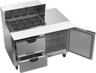 Beverage-Air - 48" Mega Top Sandwich Prep Table w/ 2 Drawers & 1 Door - SPED48HC-12M-2