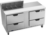 Beverage-Air - 60" Sandwich Prep Table w/ 4 Drawers - SPED60HC-08-4