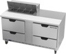 Beverage-Air - 60" Sandwich Prep Table w/ 4 Drawers - SPED60HC-08-4