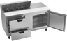 Beverage-Air - 60" Sandwich Prep Table w/ 2 Drawers & 1 Door - SPED60HC-10-2