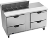 Beverage-Air - 60" Sandwich Prep Table w/ 4 Drawers - SPED60HC-10-4