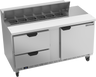 Beverage-Air - 60" Sandwich Prep Table w/ 2 Drawers & 1 Door - SPED60HC-12-2
