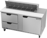 Beverage-Air - 60" Sandwich Prep Table w/ 2 Drawers & 1 Door - SPED60HC-12-2