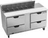 Beverage-Air - 60" Sandwich Prep Table w/ 4 Drawers - SPED60HC-12-4