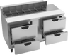 Beverage-Air - 60" Sandwich Prep Table w/ 4 Drawers - SPED60HC-12-4