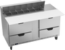 Beverage-Air - 60" Sandwich Prep Table w/ 4 Drawers - SPED60HC-12C-4