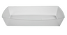 G.E.T - Eco-Takeouts 6" x 4" Clear Polypropylene Rectangular Food Tray (48 Per Case) - EC-33-1-CL