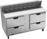 Beverage-Air - 60" Sandwich Prep Table w/ 4 Drawers - SPED60HC-16-4