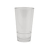 G.E.T - Revo 14 oz SAN Plastic Stackable Glass (24 Per Case) - S-14-CL