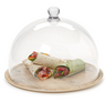 G.E.T - Madison Avenue 12.25" Clear Polycarbonate Dome Cover (4 Per Case) - CO-1290-CL