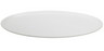 G.E.T - Madison Avenue 11.25" American White Round Melamine Display Tray (12 Per Case) - ML-1125-AW
