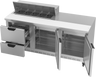 Beverage-Air - 72" Sandwich Prep Table w/ 2 Drawers & 2 Doors - SPED72HC-10-2