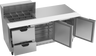 Beverage-Air - 72" Mega Top Sandwich Prep Table w/ 2 Drawers & 2 Doors - SPED72HC-12M-2