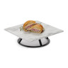 G.E.T - Madison Avenue 12" White Birch Wood Square Melamine Display Board (6 Per Case) - SB-1212-WBW