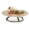 G.E.T - Madison Avenue 13.5" Oak Wood Round Melamine Display Board (6 Per Case) - SB-1300-OW