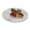 G.E.T - Madison Avenue 13.5" White Birch Wood Round Melamine Display Board (6 Per Case) - SB-1300-WBW