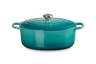 Le Creuset - Bleu Riviera 6.3 L Oval French Oven