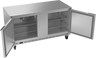 Beverage-Air - 60" Mobile Undercounter Freezer w/ 2 Solid Swing Doors - UCF60AHC