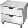 Beverage-Air - 36" Mobile Undercounter Freezer w/ 2 Drawers - UCFD36AHC-2