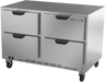 Beverage-Air - 48" Mobile Undercounter Freezer w/ 4 Drawers - UCFD48AHC-4