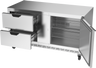 Beverage-Air - 60" Mobile Undercounter Freezer w/ 2 Drawers & 1 Door - UCFD60AHC-2