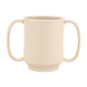 G.E.T - Healthcare 8 oz Ivory Two Handle Mug (24 Per Case) - SN-103-IV