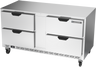 Beverage-Air - 60" Mobile Undercounter Freezer w/ 4 Drawers - UCFD60AHC-4