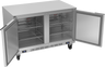 Beverage-Air - 48" Mobile Undercounter Refrigerator/Freezer w/ 2 Solid Swing Doors - UCFR48AHC