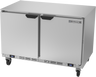 Beverage-Air - 48" Mobile Undercounter Refrigerator/Freezer w/ 2 Solid Swing Doors - UCFR48AHC