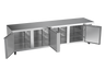 Beverage-Air - 119" Mobile Undercounter Refrigerator w/ 4 Solid Swing Doors - UCR119AHC