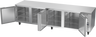 Beverage-Air - 119" Mobile Undercounter Refrigerator w/ 4 Solid Swing Doors - UCR119AHC