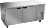 Beverage-Air - 67" Mobile Undercounter Refrigerator w/ 2 Solid Swing Doors - UCR67AHC