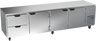 Beverage-Air - 119" Mobile Undercounter Refrigerator w/ 3 Solid Swing Doors & 2 Drawers - UCRD119AHC-2