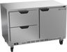 Beverage-Air - 48" Mobile Undercounter Refrigerator w/ 1 Solid Swing Door & 2 Drawers - UCRD48AHC-2