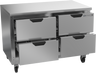 Beverage-Air - 48" Mobile Undercounter Refrigerator w/ 4 Drawers - UCRD48AHC-4