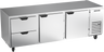 Beverage-Air - 93" Mobile Undercounter Refrigerator w/ 2 Solid Swing Doors & 2 Drawers - UCRD93AHC-2