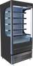 Beverage-Air - 35" VueMax Grey Open Air Merchandiser - VMHC-12-1-G