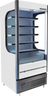 Beverage-Air - 35" VueMax White Open Air Merchandiser - VMHC-12-1-W