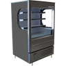 Beverage-Air - 35" VueMax Grey Open Air Merchandiser - VMHC-7-1-G