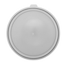 G.E.T - 86.4 oz Clear SAN Plastic Round Crock W/ Lid (12 Per Case) - CR-0270-CL