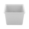 G.E.T - 64 oz White Melamine Square Crock (6 Per Case) - ML-149-W
