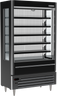 Beverage-Air - 47" VueMax Black Open Air Slim Merchandiser - VMHCSL-18-1-B