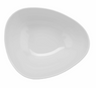 G.E.T - Coralline 64 oz White Freestyle Triangle Bowl (3 Per Case) - CS-1080-CN-W