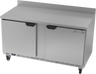 Beverage-Air - 60" Mobile Worktop Freezer w/ 2 Solid Swing Doors - WTF60AHC